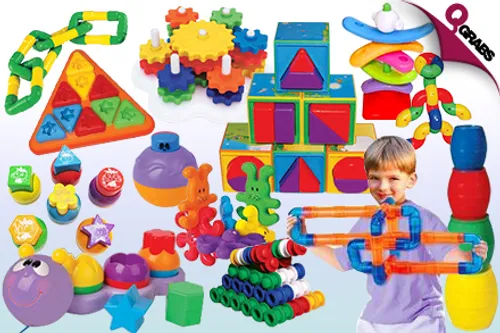 For QR15 Inspire Your Child to Learn with Imaginative Toys - Choose from 15 Creative Designs! (QR50 Value)